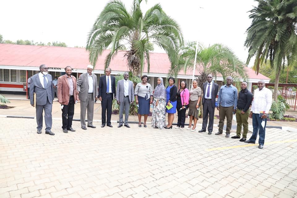 Courtesy call to Kitale National Polytechnic