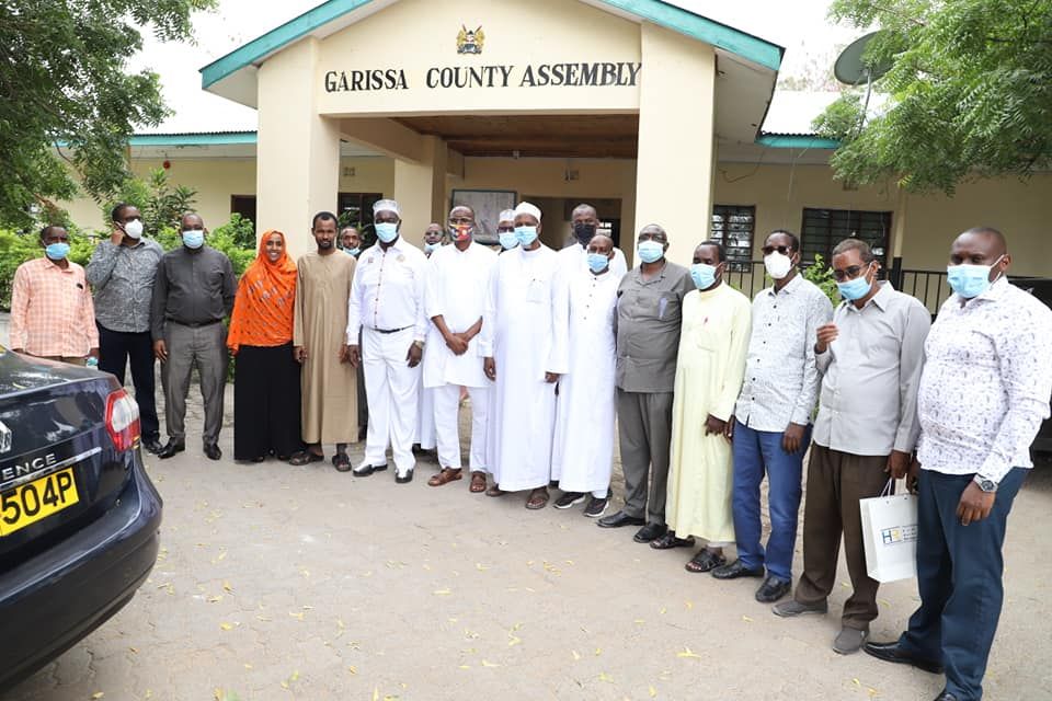 Meeting with the Clerk of the County Assembly