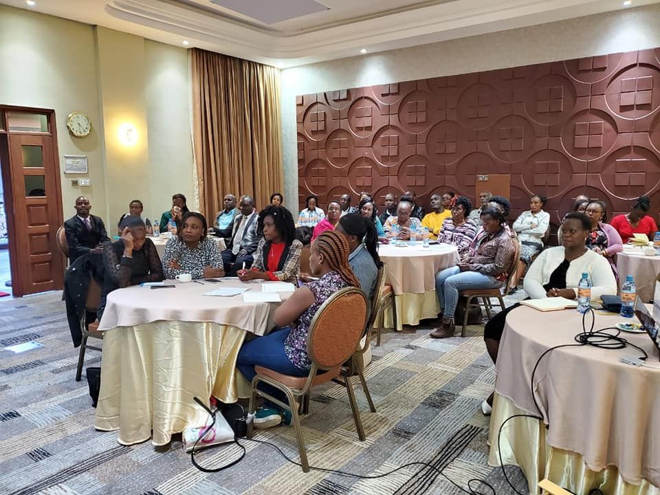 Leadership meeting in progress